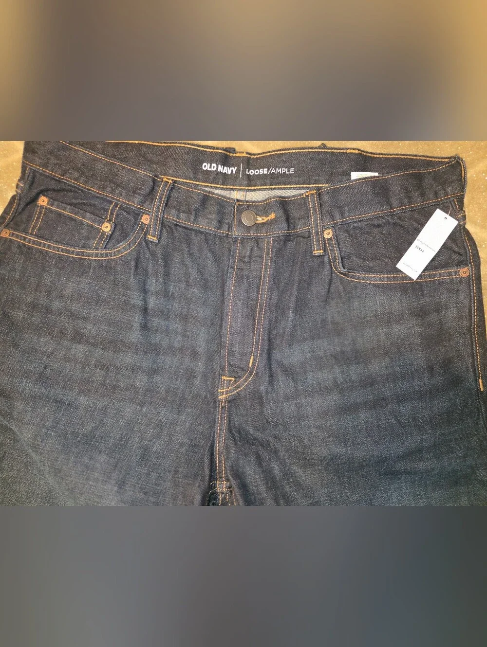 Old Navy Relaxed Fit Men’s Jeans - Dark Indigo